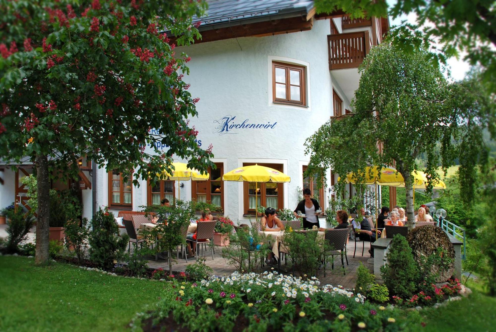 Dachstein West Hotel Gmbh-Kirchenwirt Russbach Russbach am Pass Gschutt Bagian luar foto